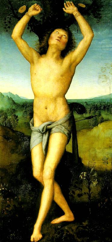 st sebastian, Pietro Perugino